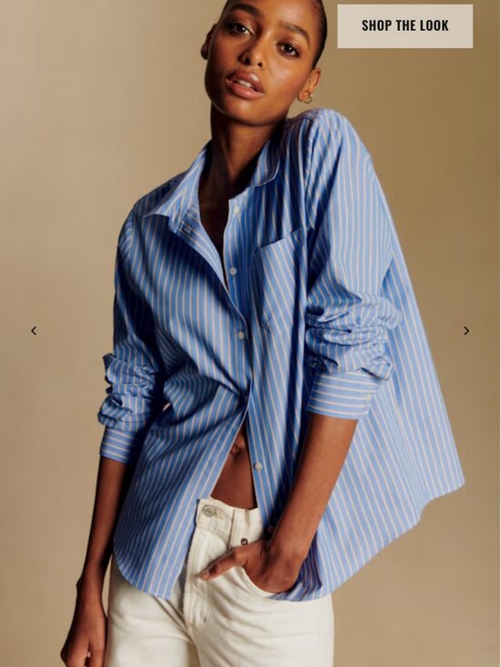 Sezane Tops - Sezane Tomboy Shirt - size 40